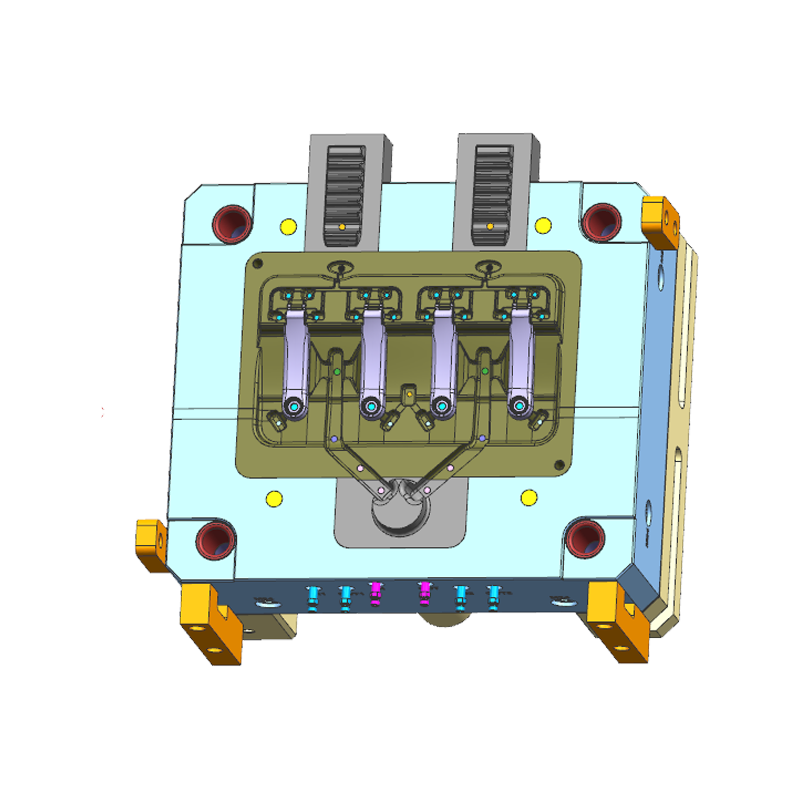 Acuan pendakap lengan aluminium